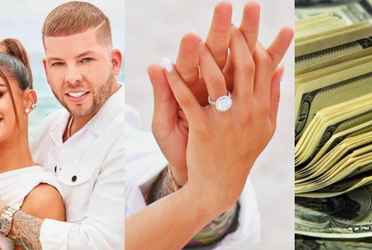 La presentadora dominicana se separó de su prometido pero eso sí, se habría quedado el millonario anillo que recibió