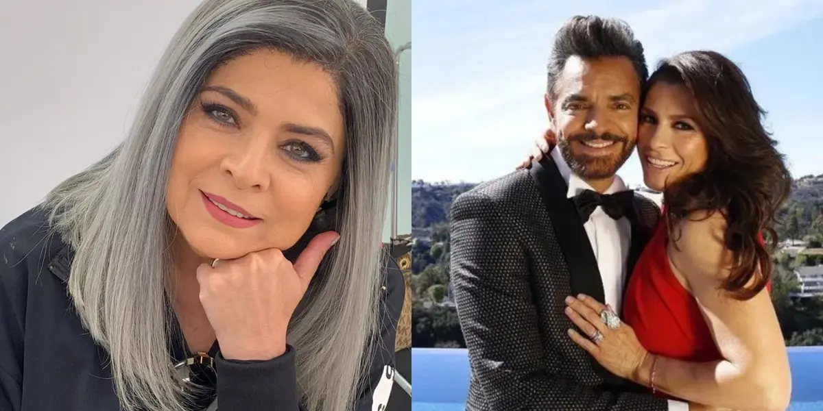 Victoria Ruffo reacciona a los rumores sobre la supuesta prohibición de Alessandra a Eugenio Derbez