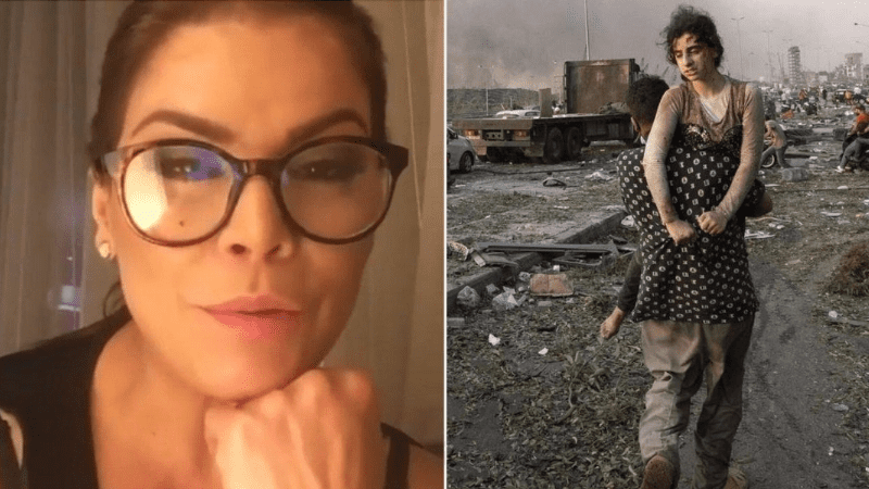 Tras las explosiones de Beirut Olga Tañón se pronunció en redes sociales