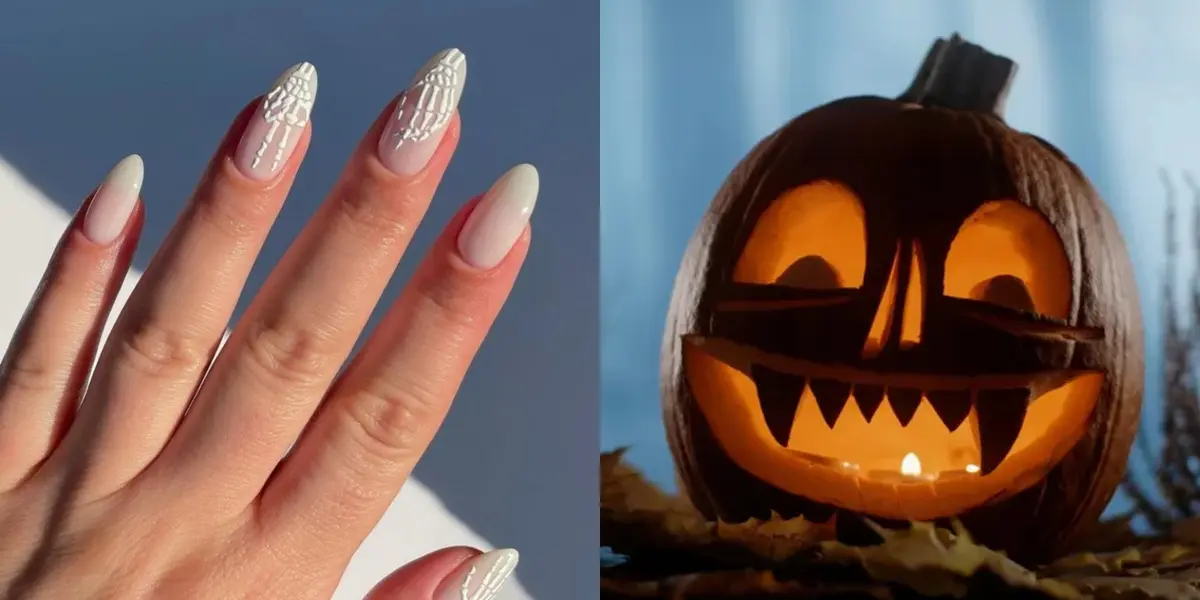 Los diseños más ‘terroríficos’ en uñas que no faltaran para este Halloween 2023 