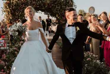 Ricky y Stefi Roitman: así fue la lujosa boda del hijo de Montaner