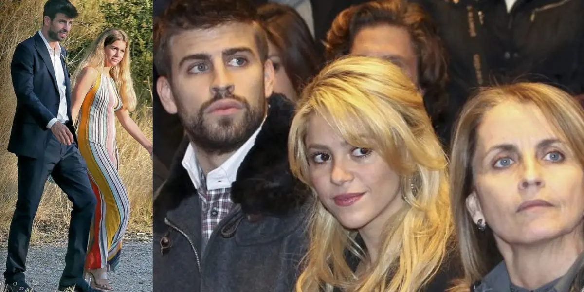 Tras la supuesta ruptura de Piqué y Clara, Shakira y su ex suegra se reconcilian