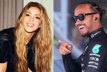El romance de Shakira y Lewis Hamilton sigue viento en popa