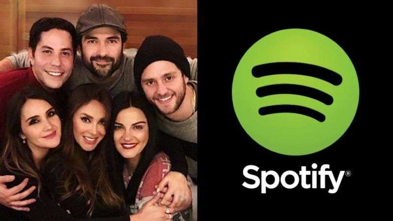 RBD ya llegó a Spotify y mira lo que pasó