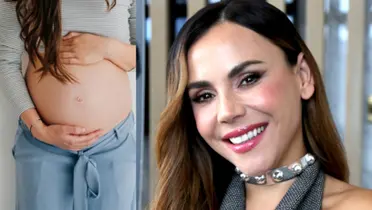 Carolina Gaitán está embarazada. Imagen tomada de Revista ROnda