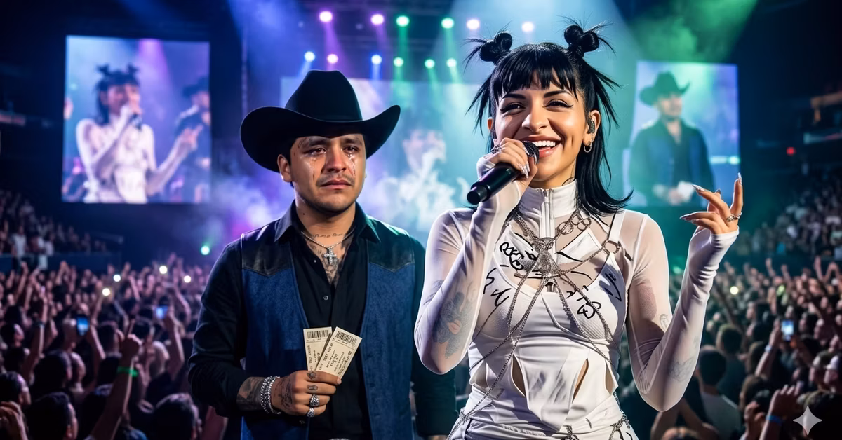 Mientras Cazzu triunfa con sus giras, Nodal vuelve a cancelar show y dicen que 'ya no vende'